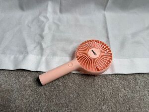 HonHey G3 Portable Handheld Fan Pink 2000mAh Rechargeable Mini Fan